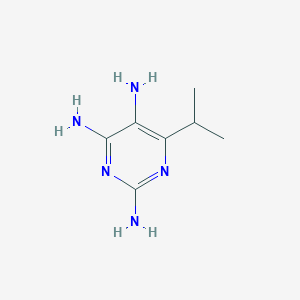 6-(Propan-2-yl)pyrimidine-2,4,5-triamine