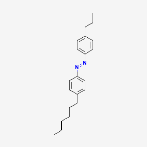 (E)-1-(4-Hexylphenyl)-2-(4-propylphenyl)diazene