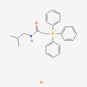 Phosphonium, [2-[(2-methylpropyl)amino]-2-oxoethyl]triphenyl-, bromide