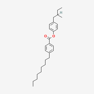 Benzoic acid, 4-nonyl-, 4-(2-methylbutyl)phenyl ester