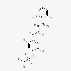 N-((2,5-Dichloro-4-(2-chloro-1,1,2-trifluoroethyl)sulfanylphenyl)carbamoyl)-2,6-difluorobenzamide