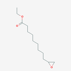 molecular formula C13H24O3 B14331554 Ethyl 9-(oxiran-2-YL)nonanoate CAS No. 105462-90-6