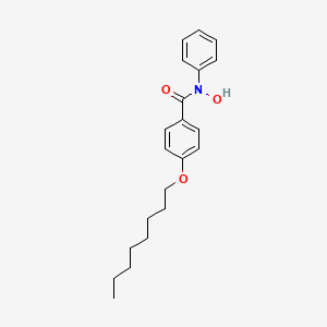 N-Hydroxy-4-(octyloxy)-N-phenylbenzamide