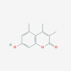 7-hydroxy-3,4,5-trimethyl-2H-1-benzopyran-2-one