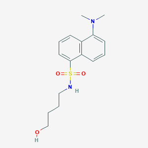 1-Naphthalenesulfonamide, 5-(dimethylamino)-N-(4-hydroxybutyl)-