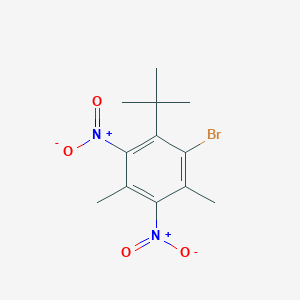 1-Bromo-2-tert-butyl-4,6-dimethyl-3,5-dinitrobenzene