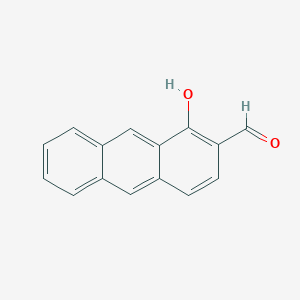 1-Hydroxyanthracene-2-carbaldehyde