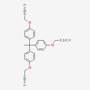 1,1',1''-(Ethane-1,1,1-triyl)tris{4-[(prop-2-yn-1-yl)oxy]benzene}