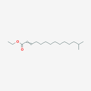 molecular formula C17H32O2 B14331806 Ethyl 13-methyltetradec-2-enoate CAS No. 102803-59-8