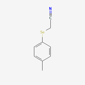 Acetonitrile, [(4-methylphenyl)seleno]-