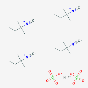 2-Isocyano-2-methylbutane;nickel(2+);diperchlorate