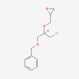 2-({[1-(Benzyloxy)-3-chloropropan-2-yl]oxy}methyl)oxirane