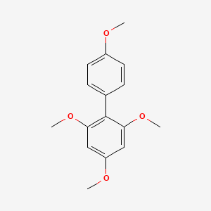 molecular formula C16H18O4 B14331912 2,4,4',6-Tetramethoxy-1,1'-biphenyl CAS No. 108840-31-9