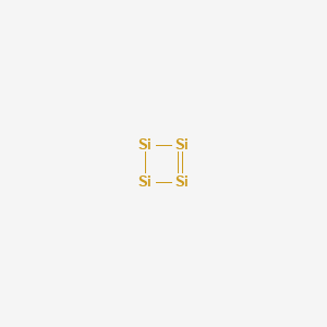 molecular formula Si4 B14331914 Cyclotetrasilane 