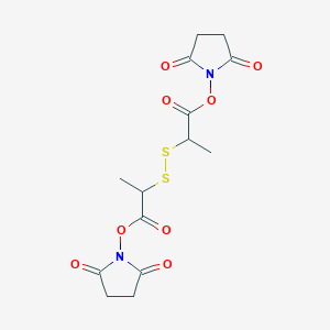 bis(2,5-Dioxopyrrolidin-1-yl) 2,2'-disulfanediyldipropanoate