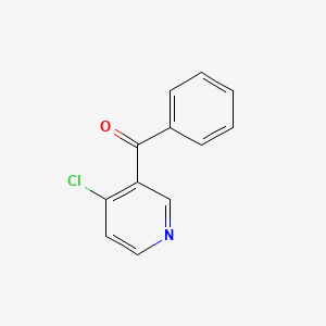 molecular formula C12H8ClNO B14332167 (4-Chloropyridin-3-yl)(phenyl)methanone CAS No. 109575-05-5