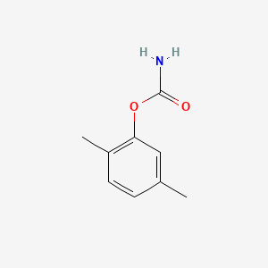 molecular formula C9H11NO2 B14332238 Carbamic acid, 2,5-xylyl ester CAS No. 110047-13-7