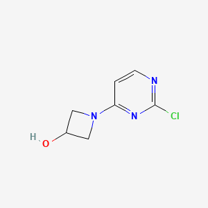 1-(2-Chloropyrimidin-4-yl)azetidin-3-ol