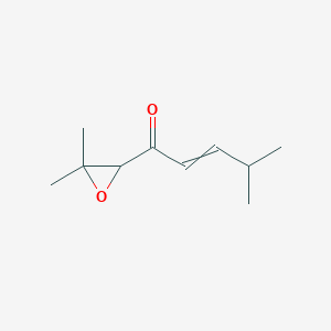 1-(3,3-Dimethyloxiran-2-yl)-4-methylpent-2-en-1-one