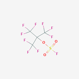 1,1,1,3,3,3-Hexafluoro-2-(trifluoromethyl)propan-2-yl sulfurofluoridate