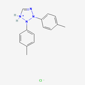 2,3-Bis(4-methylphenyl)-2,3-dihydro-1H-tetrazol-1-ium chloride