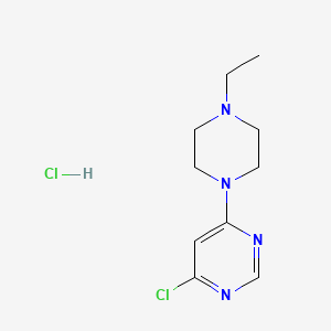 4-Chloro-6-(4-ethylpiperazin-1-yl)pyrimidine hydrochloride