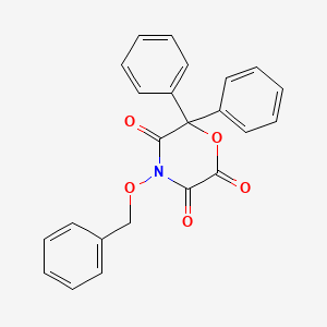 4-(Benzyloxy)-6,6-diphenylmorpholine-2,3,5-trione