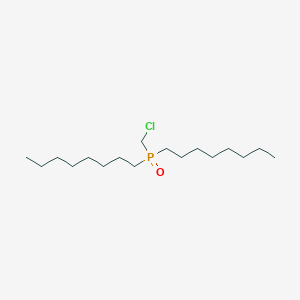 molecular formula C17H36ClOP B14332361 (Chloromethyl)(dioctyl)oxo-lambda~5~-phosphane CAS No. 111257-07-9