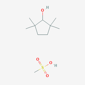 Methanesulfonic acid;2,2,5,5-tetramethylcyclopentan-1-ol