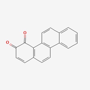 molecular formula C18H10O2 B14332427 3,4-Chrysenedione CAS No. 103088-83-1