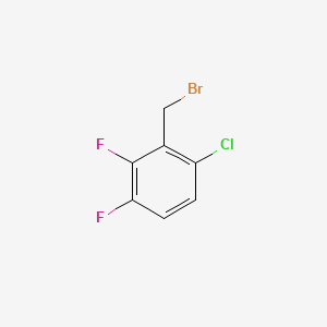 molecular formula C7H4BrClF2 B1433243 2-(Bromomethyl)-1-chloro-3,4-difluorobenzene CAS No. 1373921-07-3