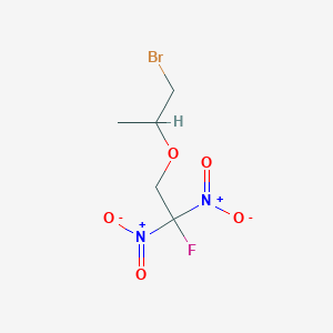 1-Bromo-2-(2-fluoro-2,2-dinitroethoxy)propane