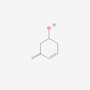 molecular formula C7H10O B14332518 5-Methylidenecyclohex-3-en-1-ol CAS No. 111750-69-7