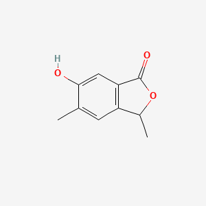 6-Hydroxy-3,5-dimethyl-2-benzofuran-1(3h)-one