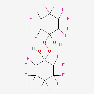 1,1'-Peroxybis(2,2,3,3,4,4,5,5,6,6-decafluorocyclohexan-1-ol)