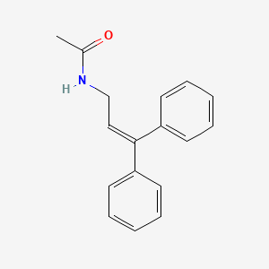 N-(3,3-Diphenylprop-2-en-1-yl)acetamide