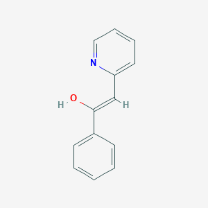 molecular formula C13H11NO B14332584 (z)-2-(2-Hydroxy-2-phenylvinyl)pyridine 