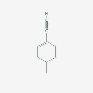 molecular formula C9H12 B14332592 1-Ethynyl-4-methylcyclohex-1-ene CAS No. 104258-28-8