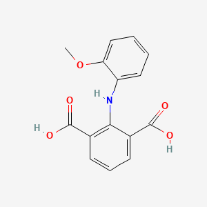 1,3-Benzenedicarboxylic acid, 2-[(2-methoxyphenyl)amino]-