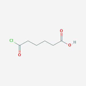 molecular formula C6H9ClO3 B14332674 6-Chloro-6-oxohexanoic acid CAS No. 102939-46-8