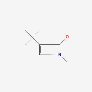 5-tert-Butyl-2-methyl-2-azabicyclo[2.2.0]hex-5-en-3-one