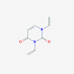 molecular formula C8H8N2O2 B14332799 1,3-Divinyluracil CAS No. 106491-80-9