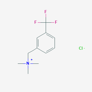 N,N,N-Trimethyl[3-(trifluoromethyl)phenyl]methanaminium chloride