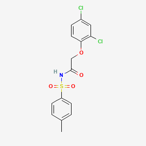 2-(2,4-dichlorophenoxy)-N-[(4-methylphenyl)sulfonyl]acetamide