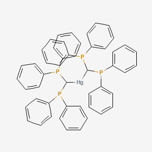 Bis[bis(diphenylphosphanyl)methyl]mercury