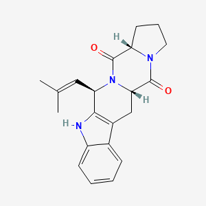 molecular formula C21H23N3O2 B14332863 Demethoxy-3-epifumitremorgin C CAS No. 106292-68-6