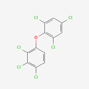 1,2,3-Trichloro-4-(2,4,6-trichlorophenoxy)benzene