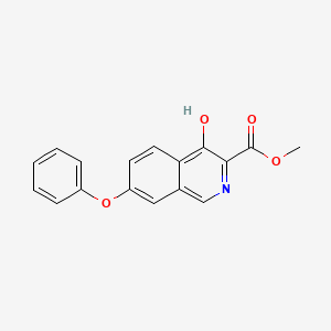 Methyl 4-hydroxy-7-phenoxyisoquinoline-3-carboxylate