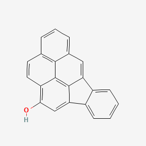 molecular formula C22H12O B14332948 2-Hydroxyindeno(1,2,3-cd)pyrene CAS No. 99520-66-8