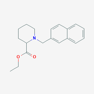 Ethyl 1-[(naphthalen-2-yl)methyl]piperidine-2-carboxylate